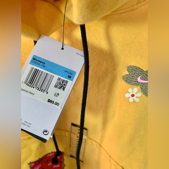 Nike Women's Sportswear Phoenix Fleece Cozy Pullover Hoodie - Medium - Picture 5 of 6